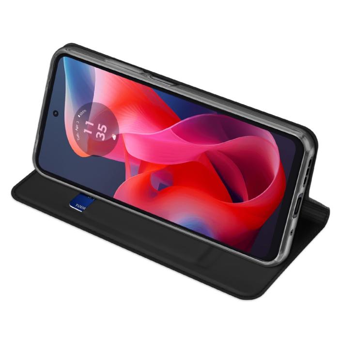 Bild 3, DUX DUCIS DUX DUCIS Motorola Moto G04 4G/G24 4G Fodral Skin Pro Svart - Teknikhallen.se