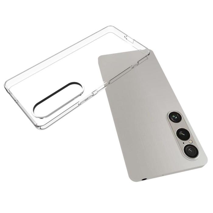 Bild 2,  Sony Xperia 1 VII Skal TPU Slim Transparent - Teknikhallen.se