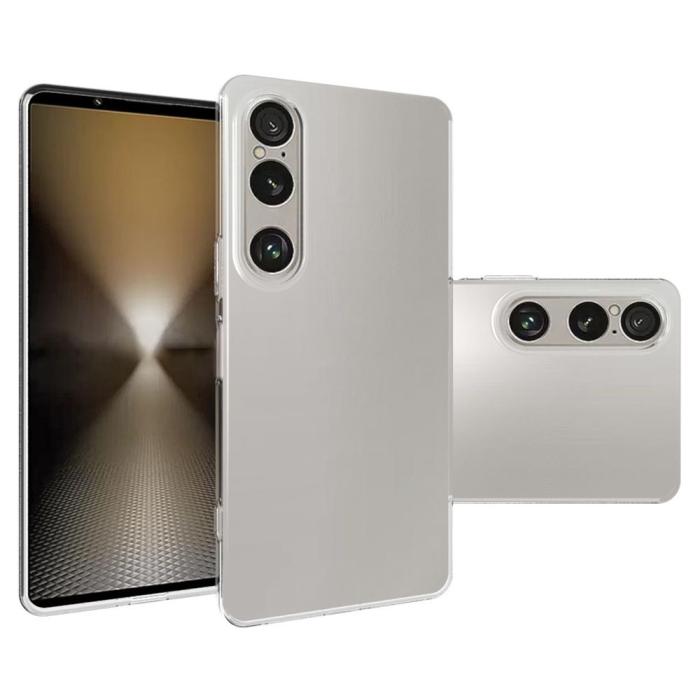 Bild 4,  Sony Xperia 1 VII Skal TPU Slim Transparent - Teknikhallen.se