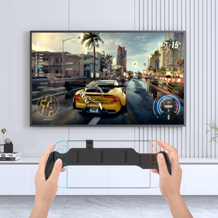 Bild 3, JYS JYS Nintendo Switch / Switch 2 Ergonomiskt Grepp Svart - Teknikhallen.se