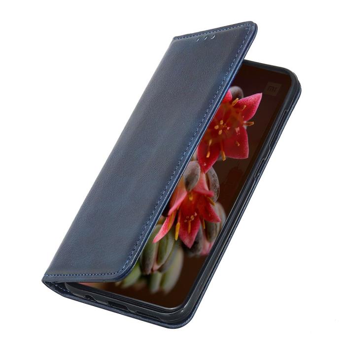 Bild 4, KHAZNEH KHAZNEH Galaxy S23 Ultra Flip Fodral Split Läder Blå - Teknikhallen.se