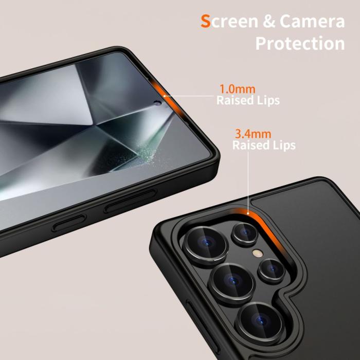 Bild 3, Tech-Protect Tech-Protect Galaxy S25 Ultra Skal MagMat Matt Svart - Teknikhallen.se