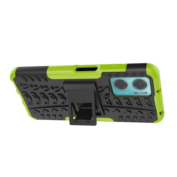 Bild 4,  Xiaomi Redmi 10 5G Skal Ultimata Stöttåligt med Stöd Grön - Teknikhallen.se