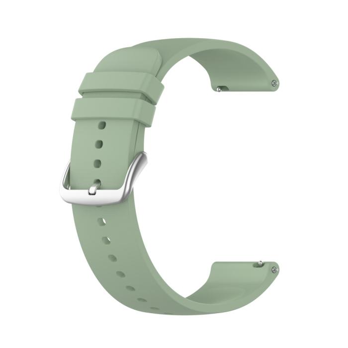 Bild 3,  Silikon Armband För Smartwatch (20 mm) - Grön - Teknikhallen.se