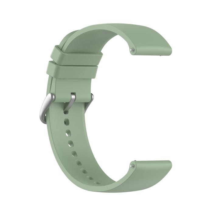 Bild 4,  Silikon Armband För Smartwatch (20 mm) - Grön - Teknikhallen.se