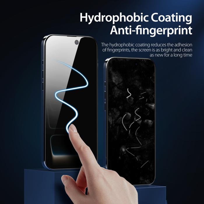 Bild 5, DUX DUCIS DUX DUCIS iPhone 18 Pro Max Skärmskydd Privacy Härdat Glas - Teknikhallen.se