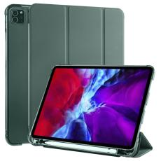  iPad Pro 12.9 Fodral Tri-Fold Pennh&aring;llare M&ouml;rk Gr&ouml;n - Teknikhallen.se