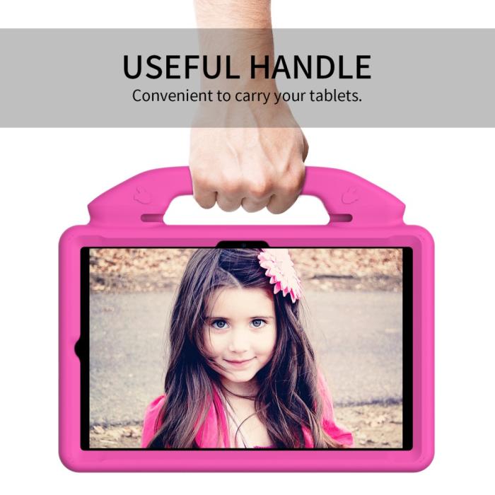 Bild 2,  Samsung Galaxy Tab A8 10.5 2021 / A7 10.4 Skal Shockproof EVA Rosa - Teknikhallen.se