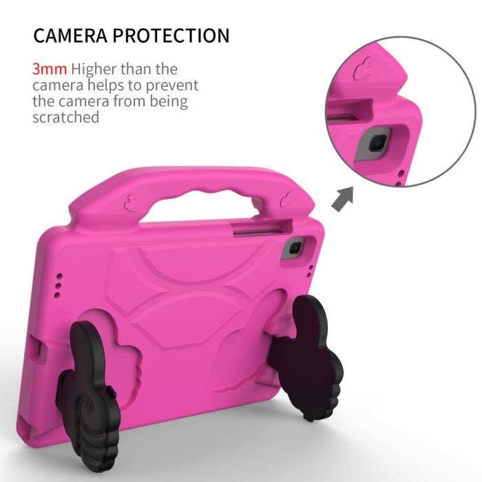 Bild 5,  Samsung Galaxy Tab A8 10.5 2021 / A7 10.4 Skal Shockproof EVA Rosa - Teknikhallen.se