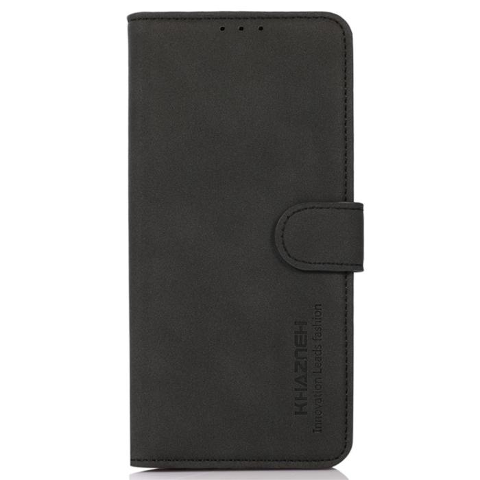 Bild 6, KHAZNEH KHAZNEH Galaxy A35 5G Fodral Matt Läder Svart - Teknikhallen.se