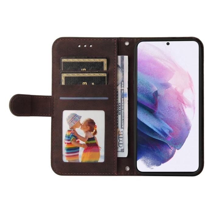 Bild 5,  Samsung Galaxy S22 Fodral Skin Touch Brun - Teknikhallen.se