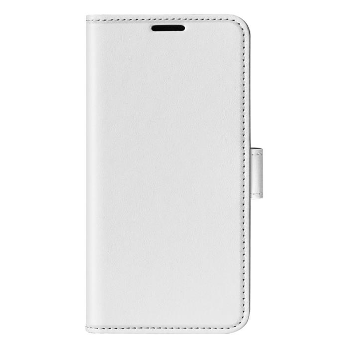 Bild 5,  Xiaomi 13T / 13T Pro Fodral Crazy Horse Läder Vit - Teknikhallen.se