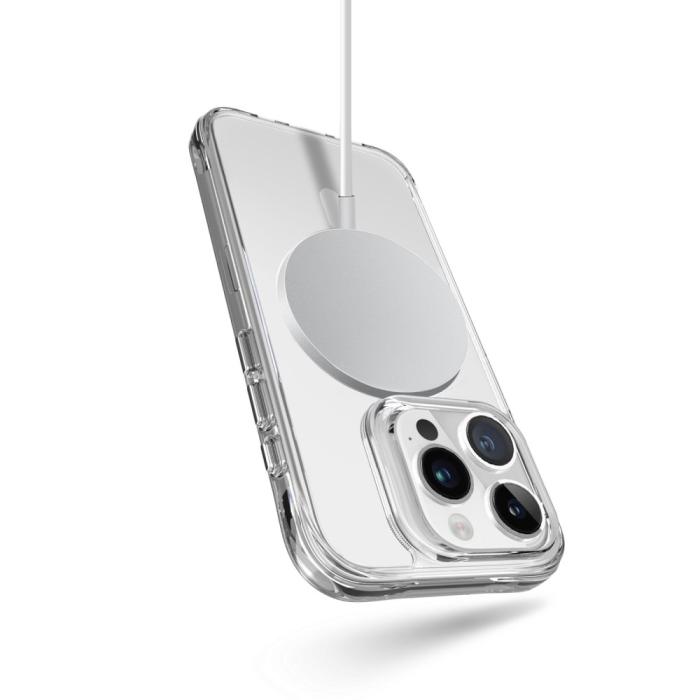 Bild 4,  iPhone 16 Pro Skal MagSafe Transparent - Teknikhallen.se
