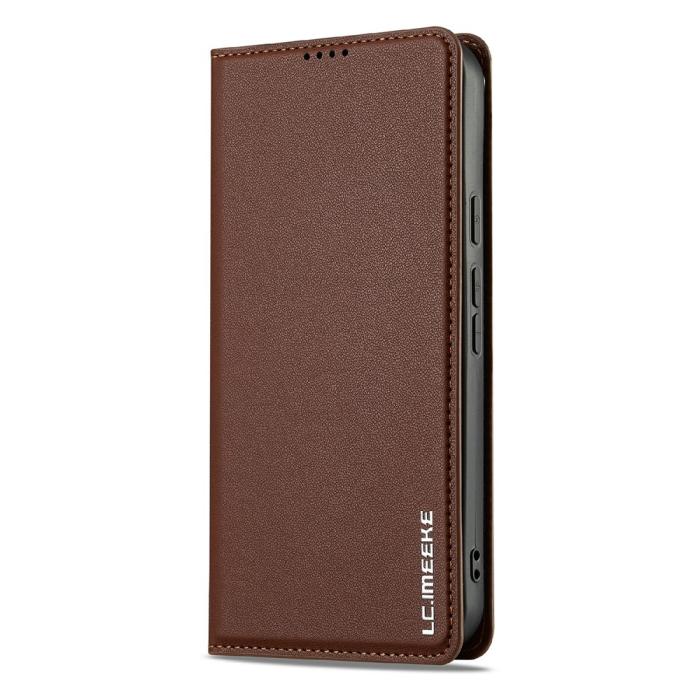 Bild 5, LC.IMEEKE LC.IMEEKE Google Pixel 11/11 Pro Fodral Flip Läder Brun - Teknikhallen.se