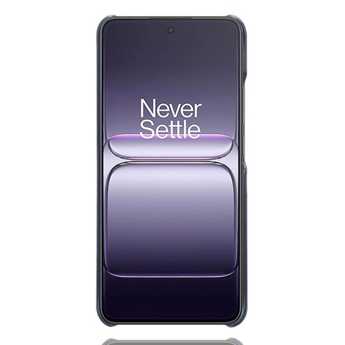 Bild 5,  OnePlus Nord CE5 Läderbelagt Skal Med Kortfack Blå - Teknikhallen.se
