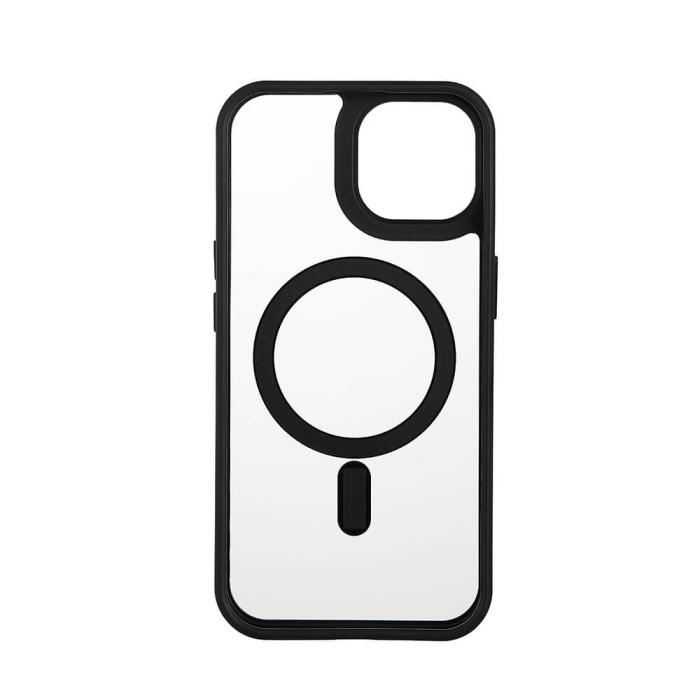 Bild 3, Onsala ONSALA iPhone 15 Skal Bumper MagSafe Svart/Transparent - Teknikhallen.se