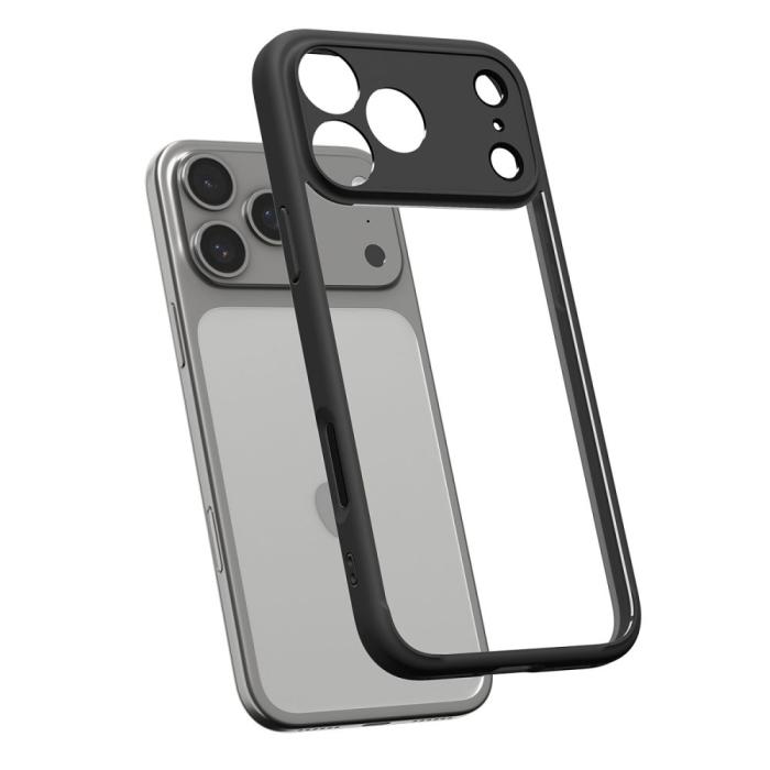 Bild 5, Spigen Spigen iPhone 17 Pro Skal Ultra Hybrid Matt Svart - Teknikhallen.se