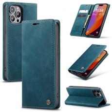 CASEME CASEME iPhone 16 Pro Max Fodral Flip Retro L&auml;der Bl&aring; - Teknikhallen.se