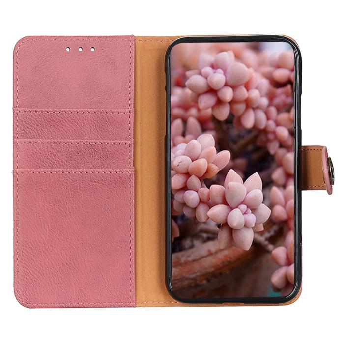 Bild 2, KHAZNEH KHAZNEH OnePlus Nord 3 5G Fodral Läder Rosa - Teknikhallen.se