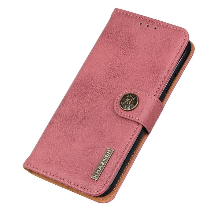 Bild 4, KHAZNEH KHAZNEH OnePlus Nord 3 5G Fodral Läder Rosa - Teknikhallen.se