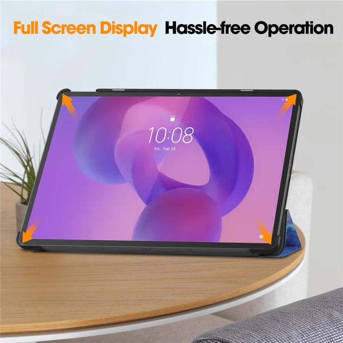 Bild 6,  Lenovo Idea Tab Pro Fodral Tri-Fold Cosmic Space - Teknikhallen.se