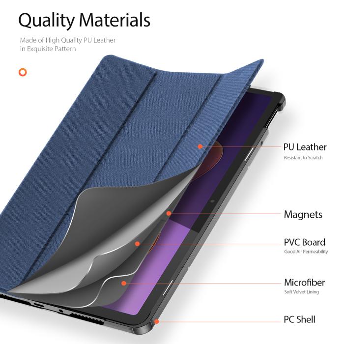 Bild 5, DUX DUCIS DUX DUCIS Xiaomi Redmi Pad 2 Fodral Tri-Fold DOMO Series - Teknikhallen.se