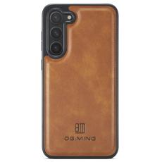 DG.MING DG.MING Samsung Galaxy S24 Skal L&auml;derbelagt Brun - Teknikhallen.se