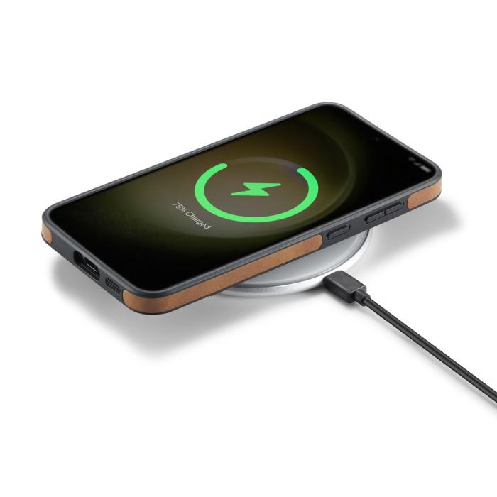 Bild 5, DG.MING DG.MING Samsung Galaxy S24 Skal Läderbelagt Brun - Teknikhallen.se