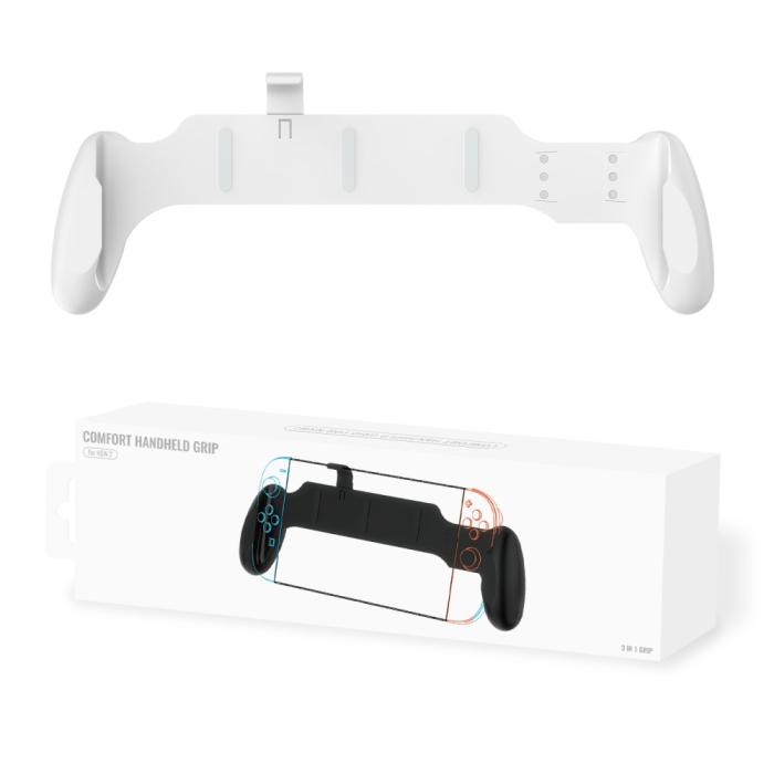 Bild 5, JYS JYS Nintendo Switch / Switch 2 Ergonomiskt Grepp Vit - Teknikhallen.se