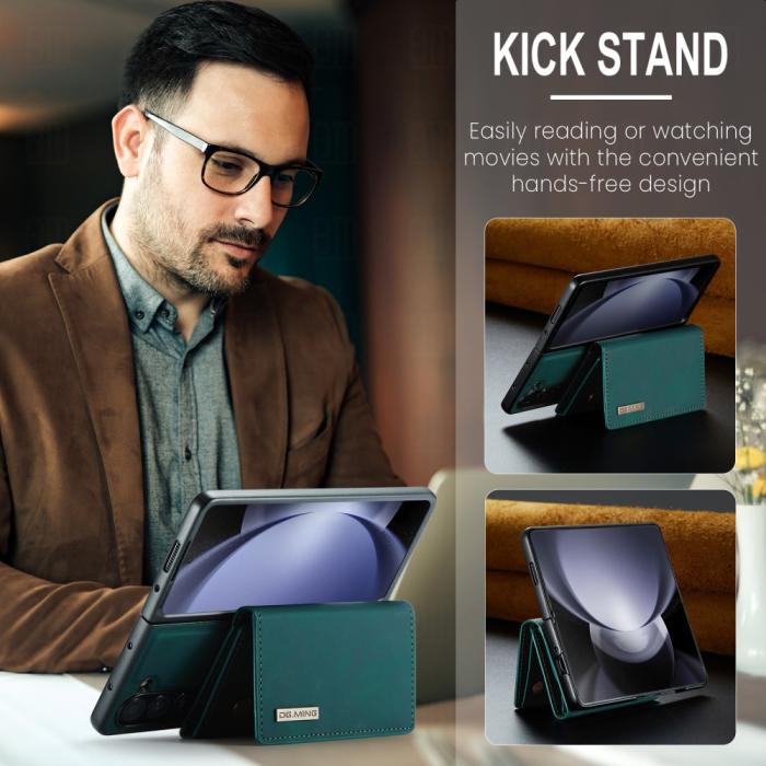Bild 4, DG.MING DG.MING Galaxy Z Fold 5 Skal 2in1 Magnetisk Avtagbart Kortfack - Teknikhallen.se