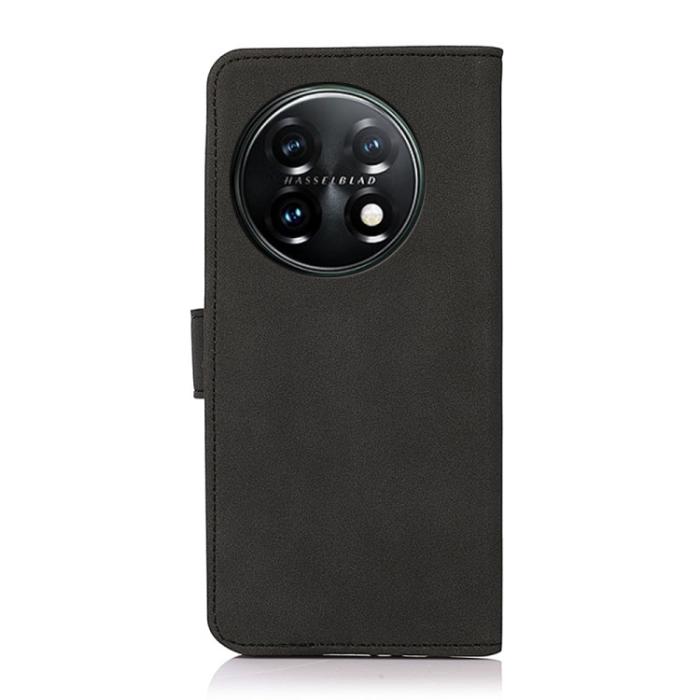 Bild 3, KHAZNEH KHAZNEH OnePlus 11 5G Fodral Matt Läder Svart - Teknikhallen.se