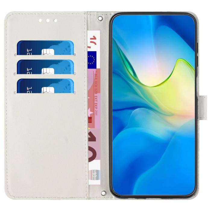 Bild 2,  Samsung Galaxy A23 5G Fodral Marmor Lila - Teknikhallen.se