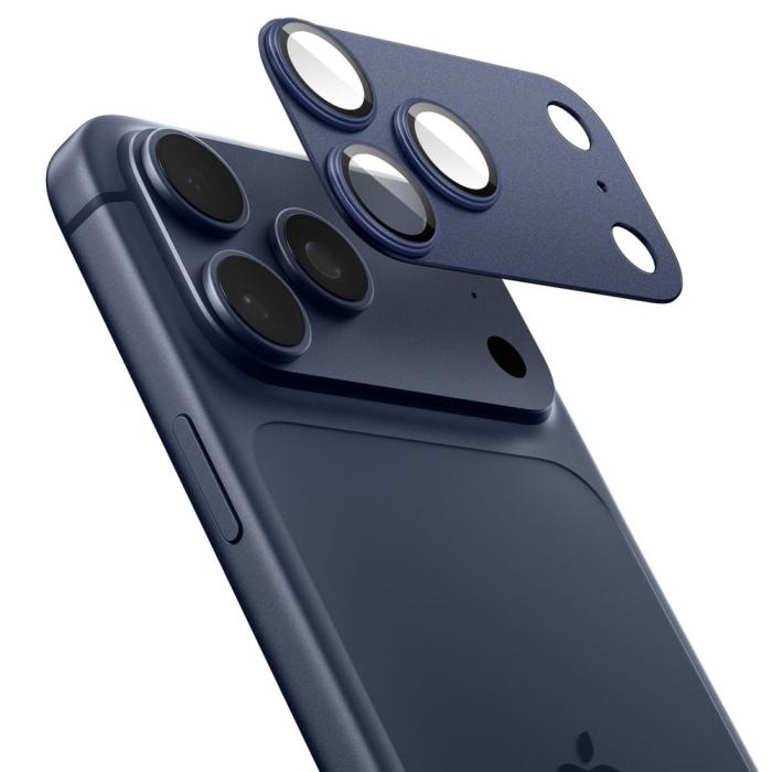 Bild 3, Spigen Spigen iPhone 17 Pro Max Linsskydd Optik Pro GLAS.tR 
