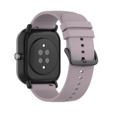  Silikon Armband F&ouml;r Smartwatch (20 mm) - Violett - Teknikhallen.se