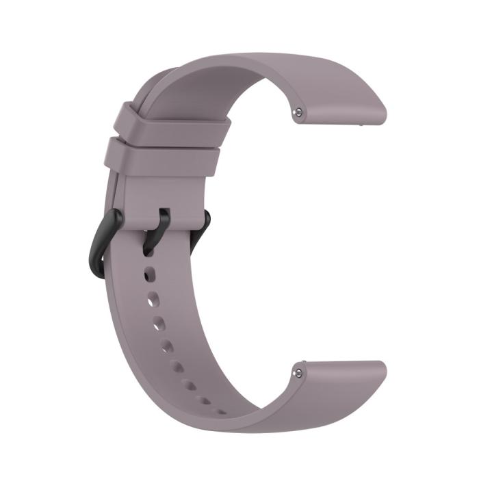 Bild 4,  Silikon Armband För Smartwatch (20 mm) - Violett - Teknikhallen.se