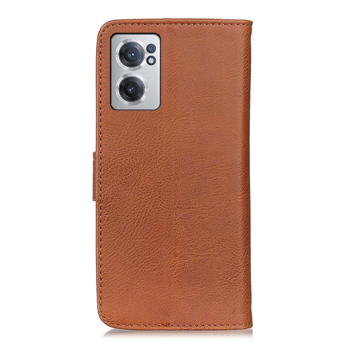 Bild 3, KHAZNEH KHAZNEH OnePlus Nord CE 2 5G Fodral Läder Brun - Teknikhallen.se
