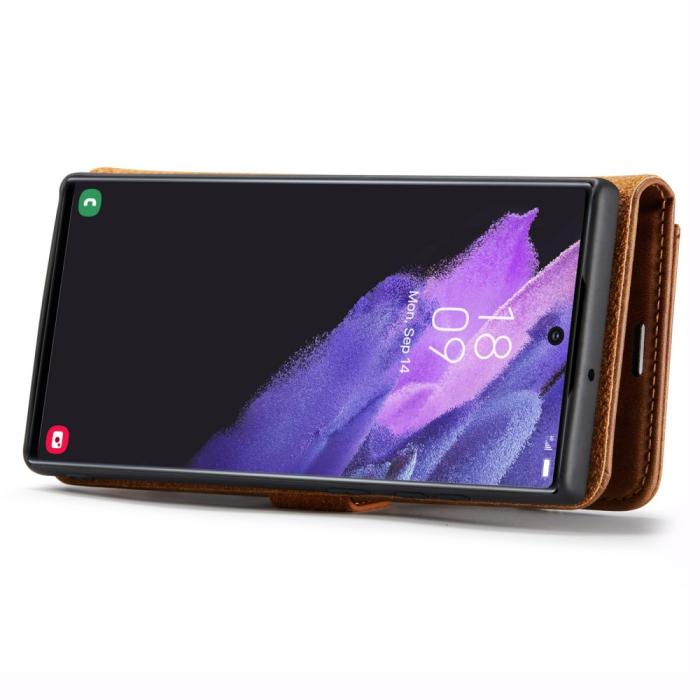 Bild 3, DG.MING DG.MING Galaxy S24 Ultra 2in1 Magnet Fodral / Skal Brun - Teknikhallen.se