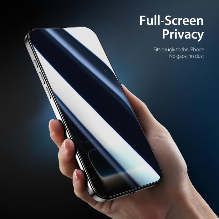 Bild 6, DUX DUCIS DUX DUCIS iPhone 18 Pro Max Skärmskydd Privacy Härdat Glas - Teknikhallen.se