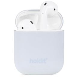 holdit holdit Apple AirPods Nygård Skal Silikon Mineral Blue - Teknikhallen.se