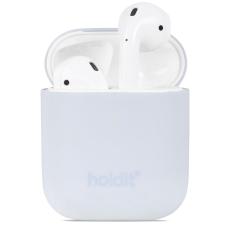 holdit holdit Apple AirPods Nyg&aring;rd Skal Silikon Mineral Blue - Teknikhallen.se