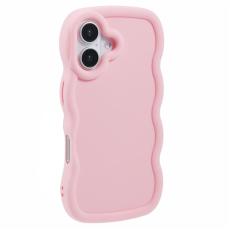  iPhone 17 Mobilskal Wavy Ljus Rosa - Teknikhallen.se