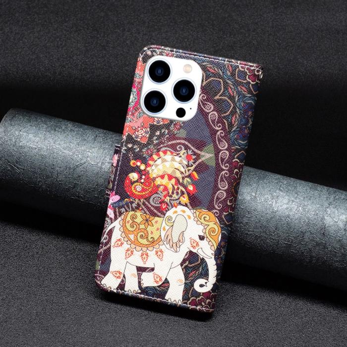 Bild 6,  iPhone 16 Pro Max Fodral Med Tryck Mandala Elefant - Teknikhallen.se
