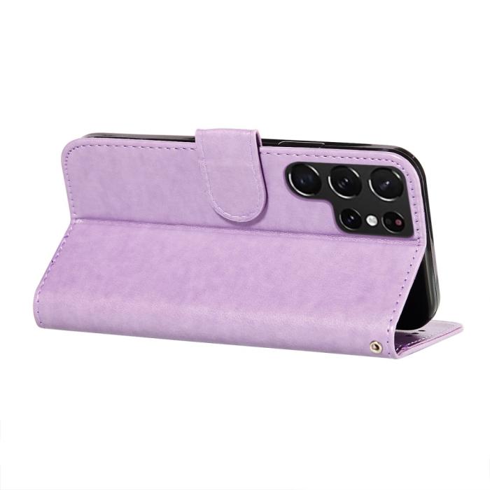 Bild 6,  Samsung Galaxy S22 Ultra Fodral Solid Lila - Teknikhallen.se