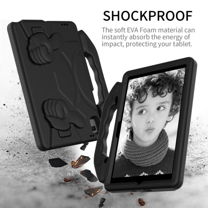 Bild 3,  Samsung Galaxy Tab A8 10.5 2021 / A7 10.4 Skal Shockproof EVA Svart - Teknikhallen.se