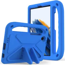  Samsung Galaxy Tab A11 / Tab A9 Skal EVA Kickstand Bl&aring; - Teknikhallen.se