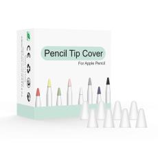  8-PACK Apple Pencil 1/2/Pro Spetsskydd / Tip Cover Vit - Teknikhallen.se