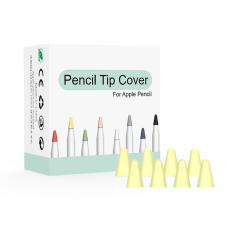  8-PACK Apple Pencil 1/2/Pro Spetsskydd / Tip Cover Gul - Teknikhallen.se