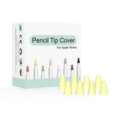 8-PACK Apple Pencil 1/2/Pro Spetsskydd / Tip Cover Gul - Teknikhallen.se