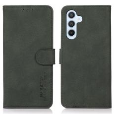 KHAZNEH KHAZNEH Galaxy A35 5G Fodral Matt L&auml;der Gr&ouml;n - Teknikhallen.se