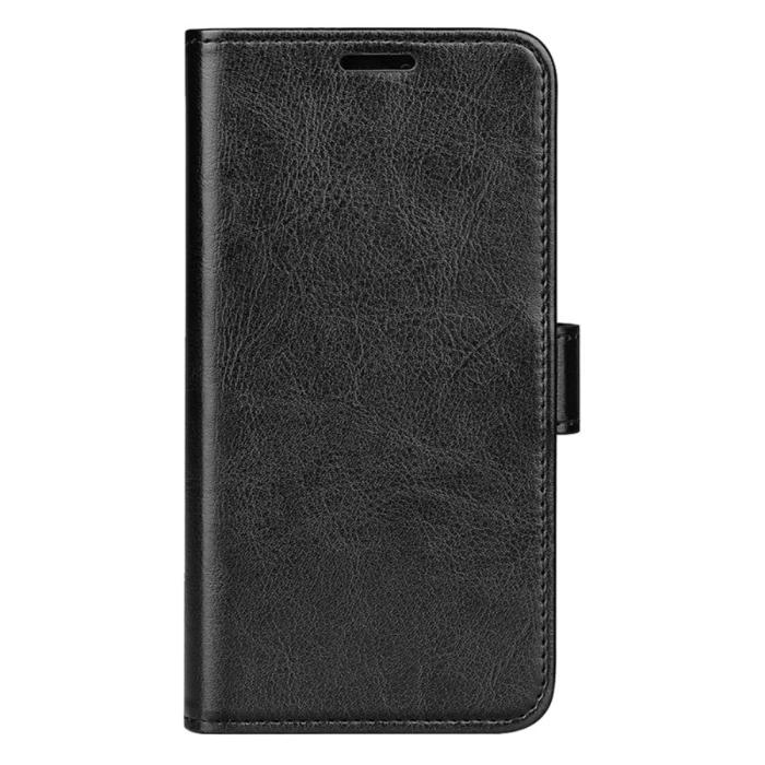 Bild 5,  Xiaomi 13T / 13T Pro Fodral Crazy Horse Läder Svart - Teknikhallen.se
